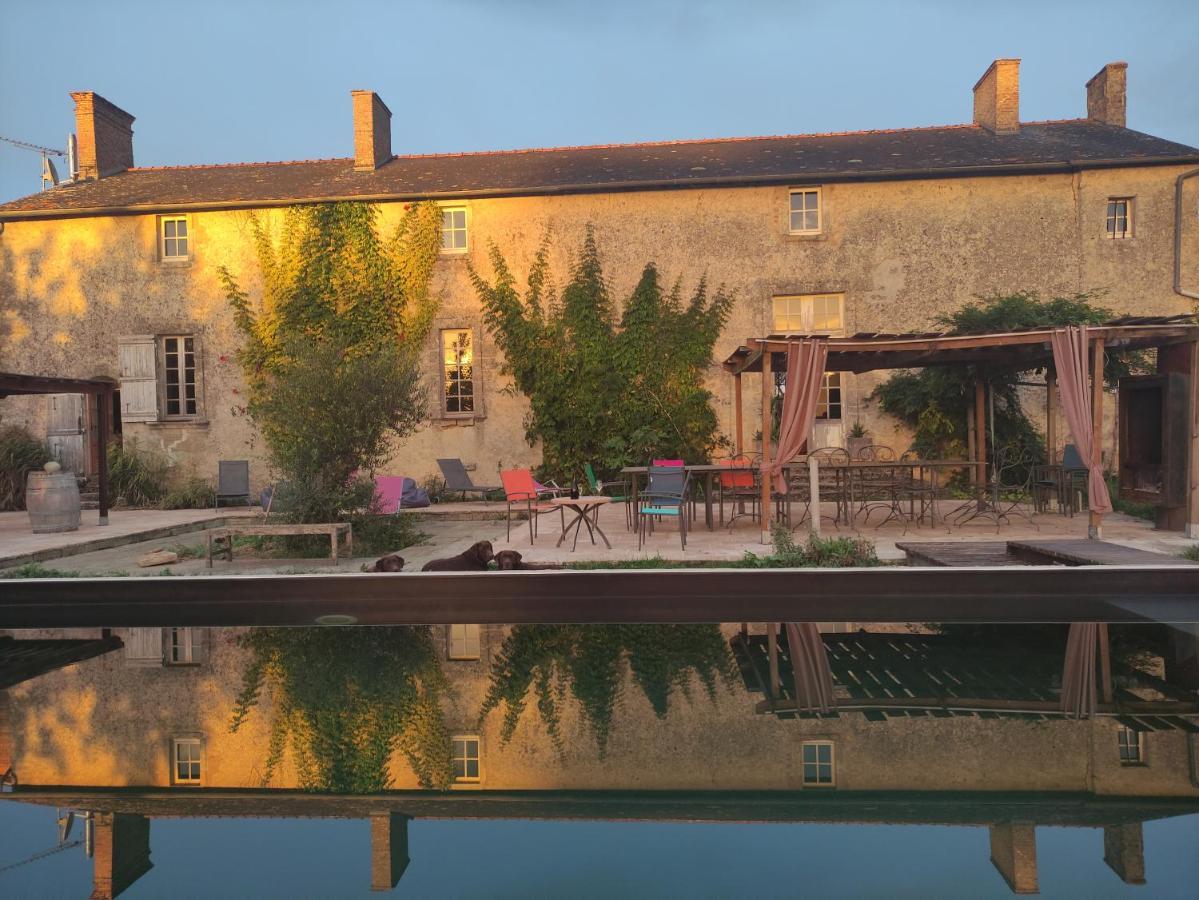 Bed and Breakfast Le Manoir De Gatines Tigné Zewnętrze zdjęcie